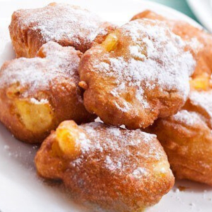 10x Oliebollen met appel